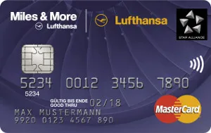 Miles and More Kreditkarte Blue
