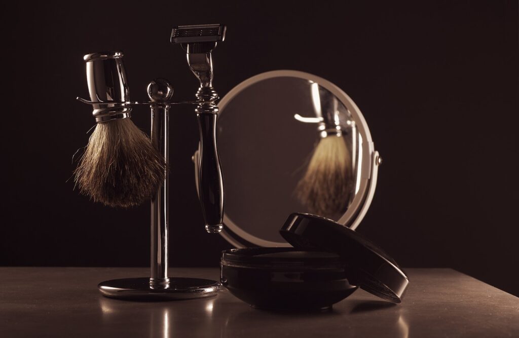 shaving, brush, razor, vintage, mirror, hygiene, shaving brush, shaving cream, retro, shaving, mirror, mirror, mirror, mirror, mirror
