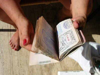 Visa Stempel im Reisepass