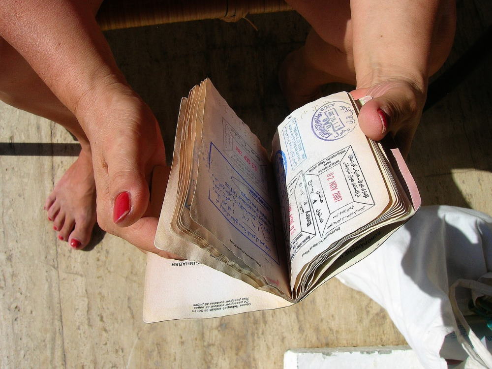 Visa Stempel im Reisepass